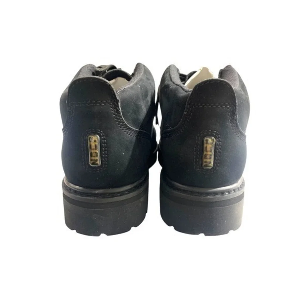 Lugz Black Suede‎ Chukka Boots Mens Lug Sole Lace Up Ankle Boots SZ 7.5